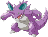 Nidoking's model for the Pokemon Anime