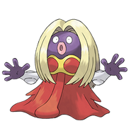 Jynx's Official Artwork from Pokemon FireRed and LeafGreen