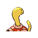 Shuckle's back sprite from the Fourth Generation