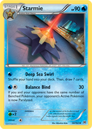 Starmie's card in the Breakthrough Expansion