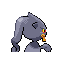 Banette's back sprite in the Third Generation