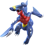 Garchomp in Pokken Tournament