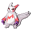 Zangoose's sprite from Pokemon Ruby and Sapphire