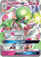 Gardevoir's first card in the Burning Shadows Expansion