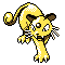 Persian's animated sprite from Pokemon Crystal