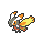 Mothim's party sprite from the Sixth and Seventh Generations