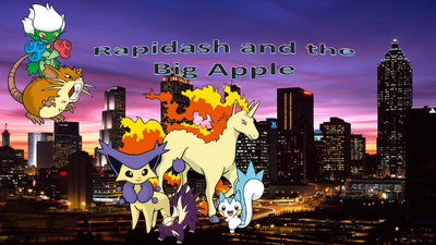 Rapidash and the Big Apple Cover