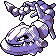 Steelix's sprite from Pokemon Gold