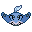 Mantine's Over World sprite in Pokemon Heart Gold and Soul Silver