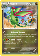 Flygon's card in the Furious Fists Expansion