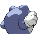 Poliwrath's Fourth Generation back sprite