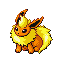 Flareon's sprite in Pokemon Ruby and Sapphire