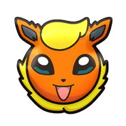 Flareon in Pokemon Shuffle