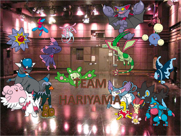 Team Hariyama Group Pic