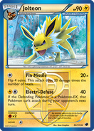 Jolteon's card in the Plasma Freeze Expansion