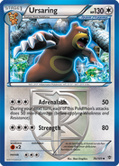 Ursaring's card in the Plasma Burst Expansion