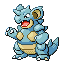 Nidoqueen's sprite in Pokemon Ruby and Sapphire