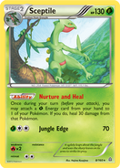 Sceptile card in the Primal Clash Expansion