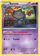 Banette's first card in the Roaring Skies Expansion