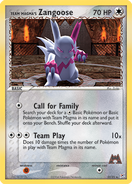 Team Magma's Zangoose's first card