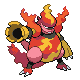 Magmortar's sprite in Pokemon Heart Gold and Soul Silver