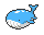 Wailord's XY party sprite