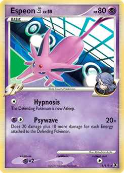 Xuan the Espeon and Bellicoso-Apaisé the Zweilous [Chargestone, Unova]