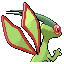 Flygon's back sprite in the Third Generation
