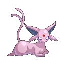 Espeon in Pokemon Conquest