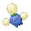 Jumpluff's sprite from Pokemon Ruby and Sapphire