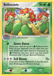 Bellossom's card from the Unseen Forces expansion