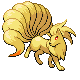 Ninetales in Pokemon Diamond and Pearl