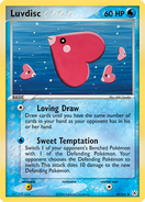 Luvdisc's Premiere Pokemon Card