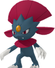 Weavile in Pokedex 3D