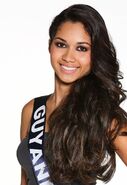 Valeria Coelho Maciel Miss Guyane 2014