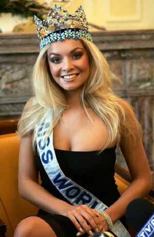 Tatana Kucharova Miss World 2006