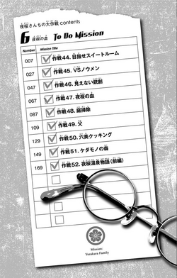 Volume 6 | Mission: Yozakura Family Wiki | Fandom