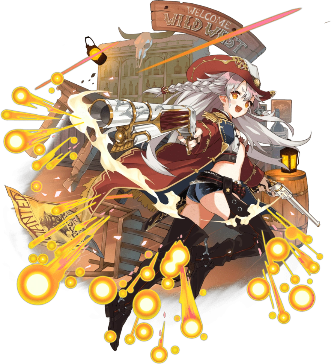 Tombstone (Wandering Outlaw) Mist Train Girls Wiki Fandom