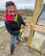 Darren helping rebuilding 14 houses in Kentucky after tornado, via instagram: @justdamndarren