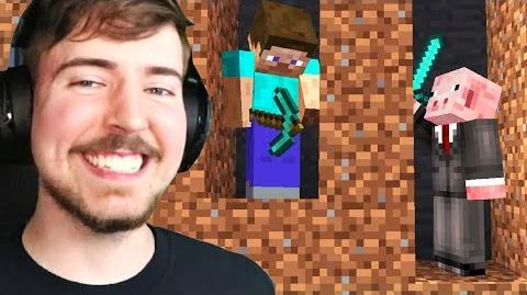 I Made Minecraft Only 1 Block Wide Mrbeast Wiki Fandom