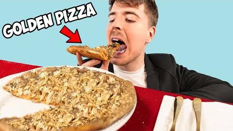 I Ate A $70,000 Golden Pizza, MrBeast Wiki