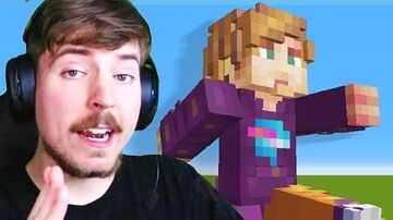 Former Minecraft Player MrBeast Blushes While Watching Addison