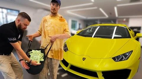 Homeless Man Buys A Lamborghini | MrBeast Wiki | Fandom