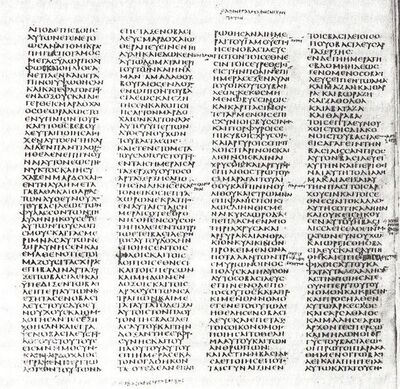 Sinaiticus text