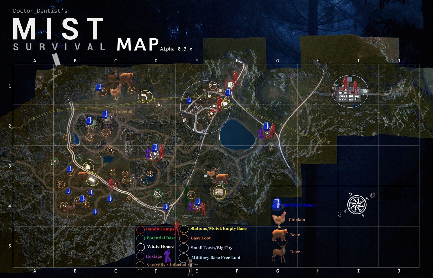 Map - Official Mist Survival Wiki