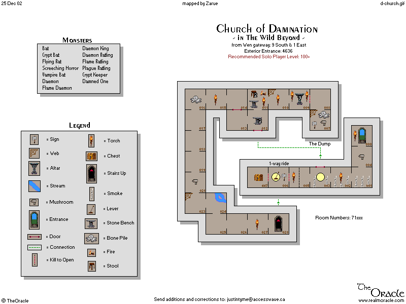 Realm of Damnation Guide and Map