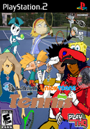Mitchell and Nicktoons Tennis PlayStation 2 Cover