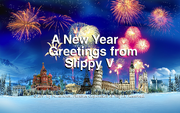 A New Year Greetings from Slippy V title card (with Panamount notice)