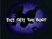 Puss Gets The Boot title card