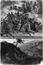 "La cacería salvaje de Wodan" (1882) por Friedrich Wilhelm Heine